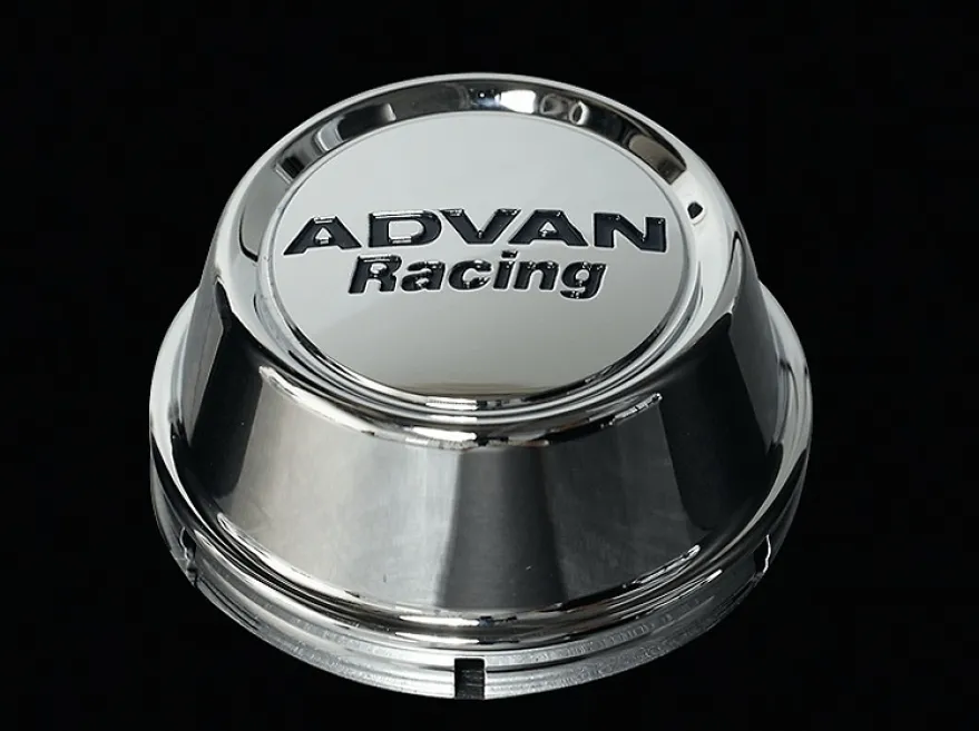Advan 73mm Hög Centrumkåpa - Krom