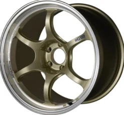 Advan RG-D2 16x8,0 +38 4-100 Machining & Champagne Guld Fälg