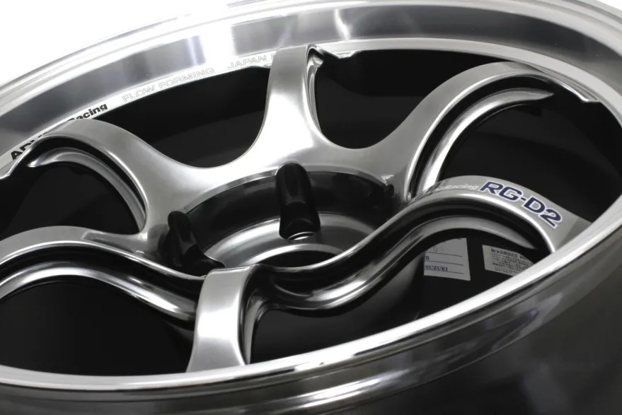 Advan RG-D2 17x8,0 +44 5-114,3 Machining & Racing Hyper Svart Fälg
