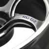 Advan RG-D2 18x10,0 +35 5-114,3 Machining & Racing Hyper Svart Fälg