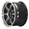 Advan RG-D2 18x10,5 +15 5-114,3 Machining & Racing Hyper Svart Fälg