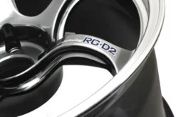 Advan RG-D2 18x9,5 +22 5-114,3 Machining & Racing Hyper Svart Fälg