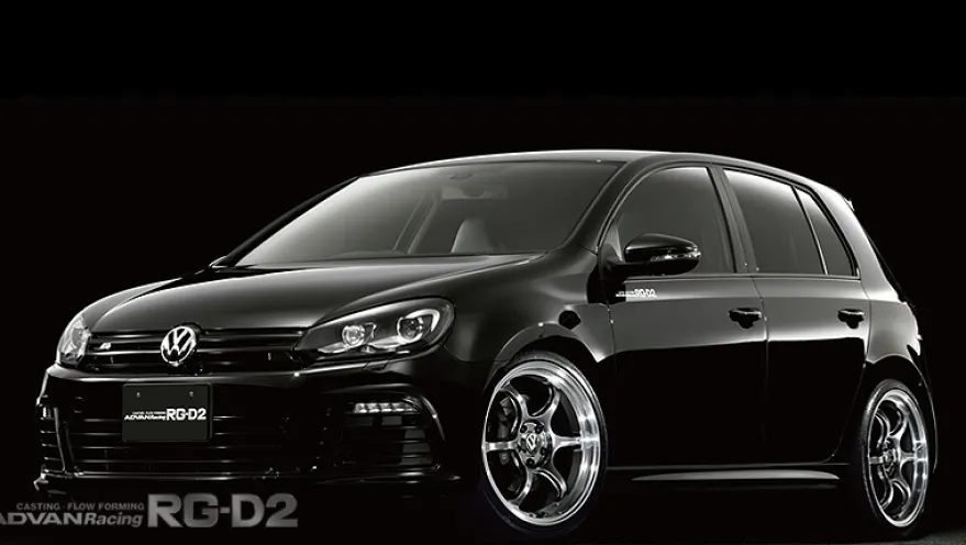 Advan RG-D2 16x6,5 +38 4-100 Machining & Racing Hyper Svart Fälg