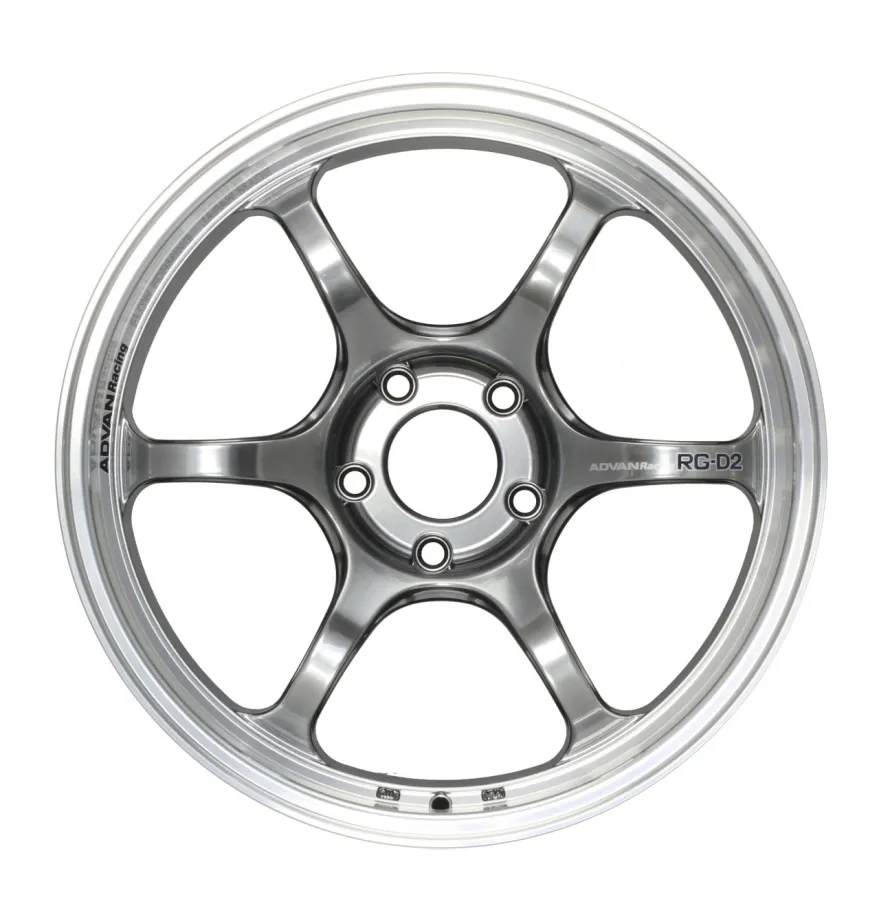 Advan RG-D2 16x6,5 +45 4-100 Machining & Racing Hyper Svart Fälg
