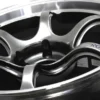 Advan RG-D2 18x9,0 +43 5-114,3 Machining & Racing Hyper Svart Fälg