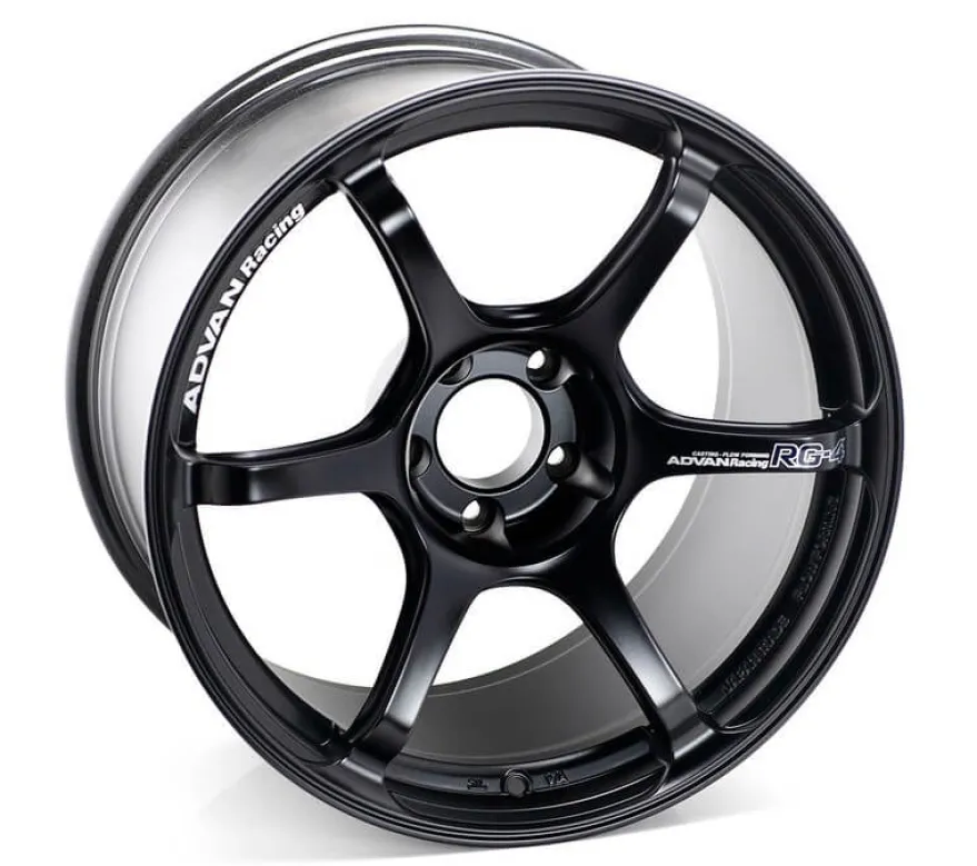 Advan RG-4 18x9.5 +45 5x100 Blanksvart Fälg