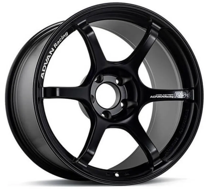 Advan RG-4 18x10 +35 5x114.3 Blanksvart Fälg