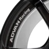 Advan RG-4 18x8 +42 5x112 Blanksvart Fälg