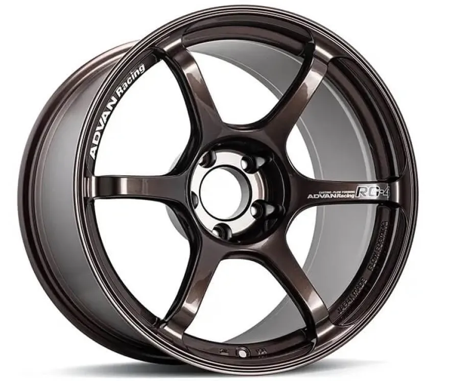 Advan RG-4 18x7 +41 4x100 Racing Brons Fälg