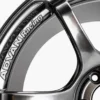 Advan RG-4 18x9.5 +35 5x114.3 Racing Hyper Black & Svarvad Kant Fälg