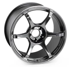Advan RG-4 18x10 +35 5x114.3 Racing Hyper Black & Svarvad Kant Fälg