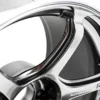 Advan RG-4 18x9.5 +45 5x114.3 Racing Hyper Black & Svarvad Kant Fälg