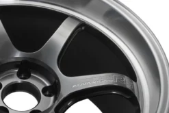 Advan R6 20x10 +25mm 5-112 Machining & Racing Hyper Svart Fälg