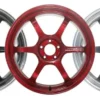Advan R6 20x10,5 +24mm 5-114,3 Machining & Racing Hyper Svart Fälg