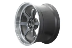 Advan R6 20x10,5 +24mm 5-114,3 Machining & Racing Hyper Svart Fälg