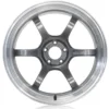 Advan R6 20x9 +48mm 5-112 Machining & Racing Hyper Svart Fälg