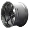 Advan R6 20x9,5 +35mm 5-114,3 Machining & Svart Coating Graphite Fälg