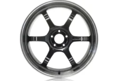 Advan R6 20x8,5 +38mm 5-114,3 Machining & Svart Coating Graphite Fälg