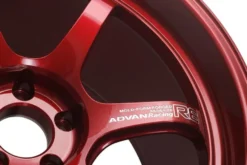 Advan R6 20x9 +48mm 5-112 Racing Candy Red Fälg