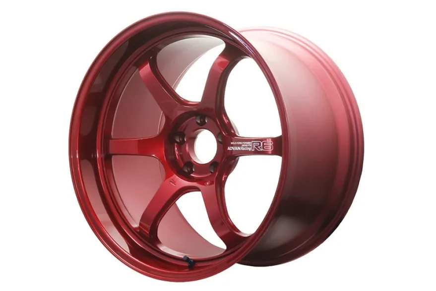 Advan R6 20x10 +35mm 5-114,3 Racing Candy Red Fälg