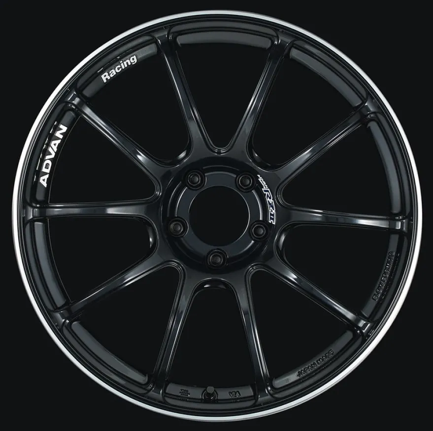 Advan RZII 19x8,0 +48 5-112 Racing Gloss Svart Fälg