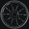 Advan RZII 17x8,0 +37 5-114,3 Racing Gloss Svart Fälg