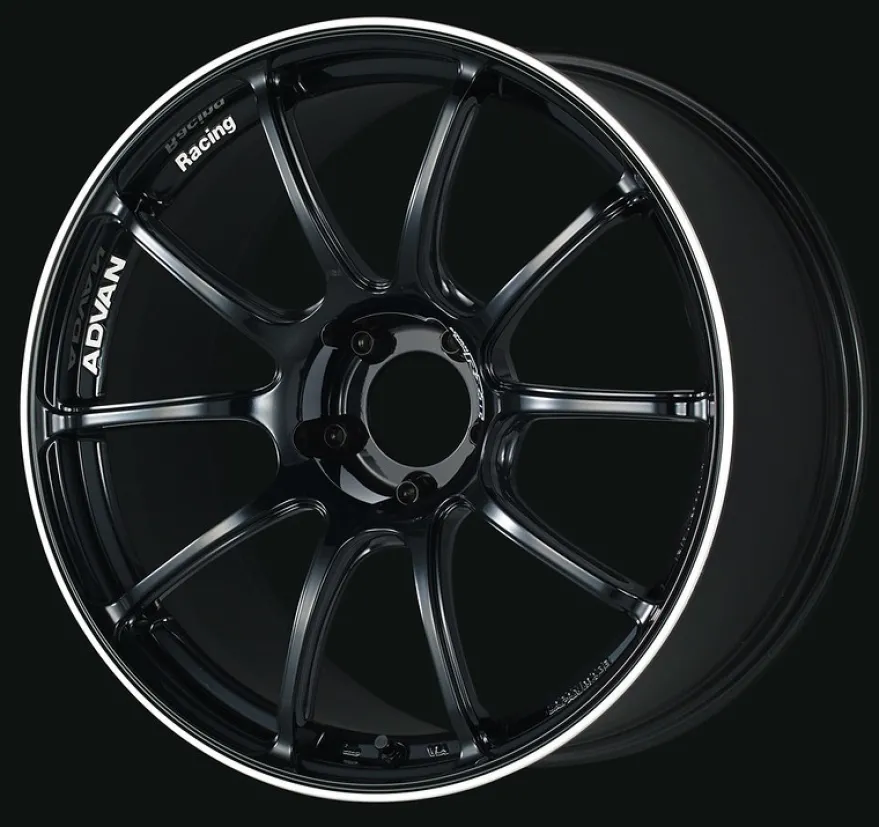 Advan RZII 18x9,5 +45 5-114,3 Racing Gloss Svart Fälg