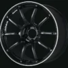 Advan RZII 18x8,5 +35 5-120 Racing Gloss Svart Fälg
