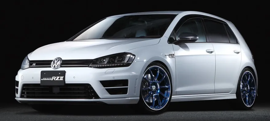 Advan RZII 17x9,0 +45 5-114,3 Racing Indigo Blå Fälg