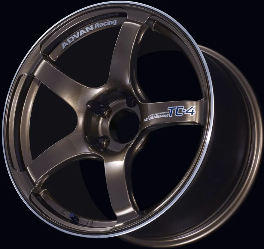Advan TC4 18x9,5 +45mm 5-114,3 Umbra Brons & Ring Fälg