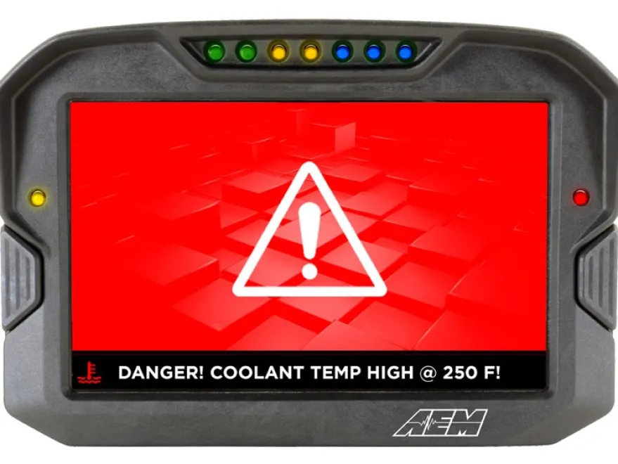 AEM CD-7L Carbon Digital Dash (Med Logger / Utan GPS)