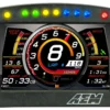 AEM CD-5LG Carbon Digital Dash Flat Panel (Med Logger / Med GPS)