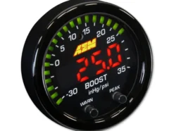 AEM X-Serien Digital Laddtrycksmätare (-1-2.5 BAR)