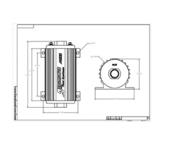 Aeromotive A1000 Bränslepump (Bensin/E85)