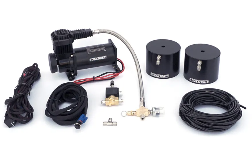 Air Cups För Coilovers Främre Kit (1 Par med kompressor, utan tank) Stanceparts