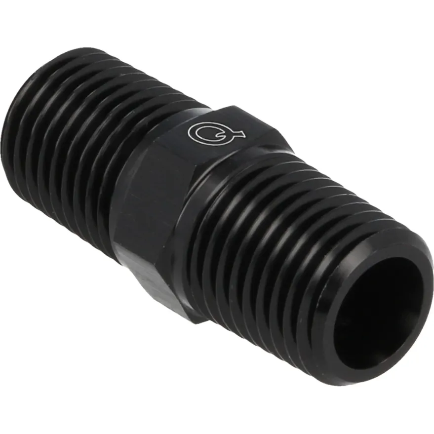Aluminium Adapter Hane 1/4 NPT - 1/4 NPT QSP Products
