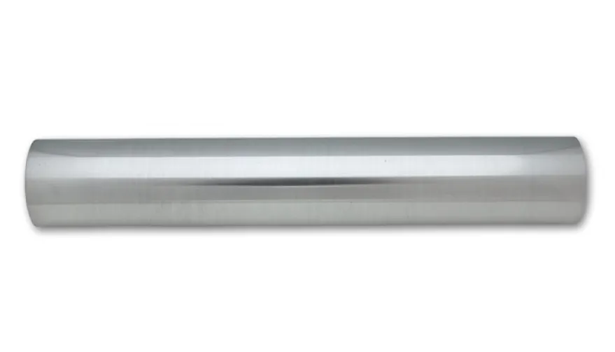 2'' Aluminiumrör Rakt 45cm Långt - Polerat Vibrant Performance