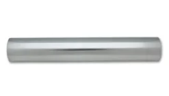 4'' Aluminiumrör Rakt 45cm Långt - Polerat Vibrant Performance
