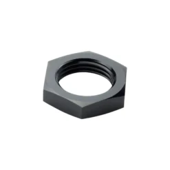 AN06 - AN06 Bulkhead Slangadapter & Låsmutter - SvartT7 Design