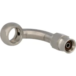 90° AN3 / 11,2 (=AN4 Hål) Banjo Rostfritt QSP