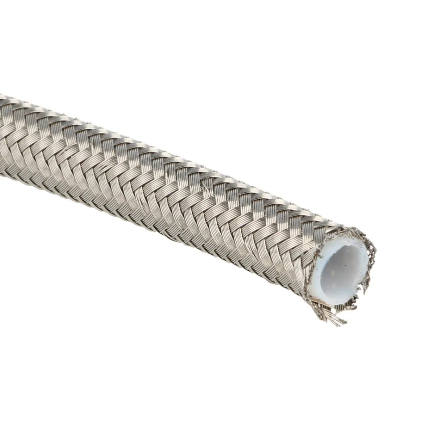 AN Stålomspunnen PTFE Teflonslang QSP