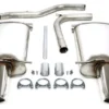 Audi A4 / A4 Cabriolet 8E-B6, 8H-B6-B7 2001-2009 Duplex Sportavgassystem TA Technix