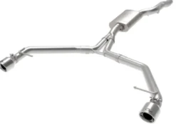 Audi A4 Allroad 2013-2016 2.0L (t) MACH Force-Xp SS Axle-Back Sportavgassystem aFe Power - Polerade Utblås