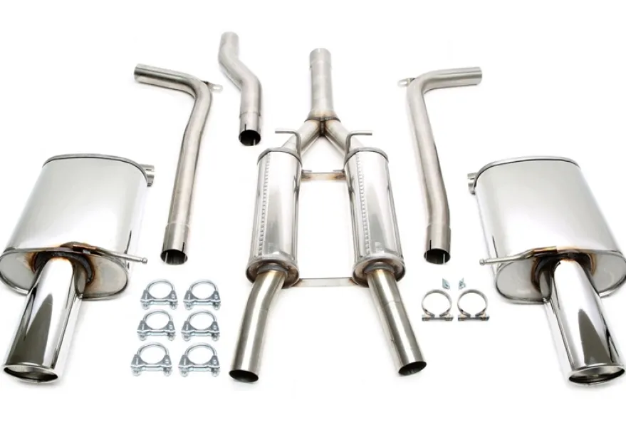 Audi A4 B7 8E 2005- Duplex Sportavgassystem TA Technix
