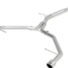 Audi A4 B9 2017-2019 2.0L (t) MACHForce XP 3in-2.5in SS Sportavgassystem Axle-Back aFe Power - Polerade Utblås