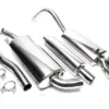 Audi 80 89, 8A,B3 1986- 1991 Rostfritt Sportavgassystem Catback TA Technix