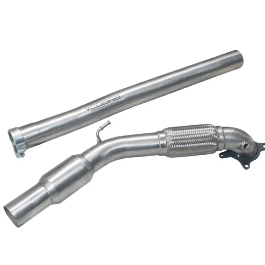 Audi A3 (8P) 2.0 TFSI Quattro (3-dörrars) 04-12 Frontpipe & Sportkatalysator (200 Cell) Cobra Sport