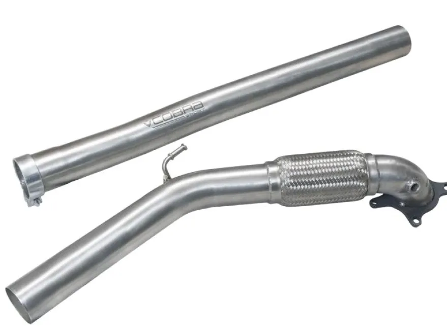 Audi A3 (8P) 2.0 TFSI 2WD (3 & 5-dörrars) 04-12 Frontpipe & De-Cat Cobra Sport