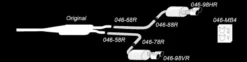 Audi A6 Quattro 4F-C6 2004-2011 Duplex Sportavgassystem TA Technix