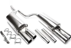 Audi A6 Quattro Sedan, A6 Quattro Avant A6 Quattro, Typ 4B, / A6 Quattro Avant, Typ 4B 1997-2005 Rostfritt Sportavgassystem Catback TA Technix